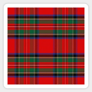 Pattern Scottish tartan Sticker